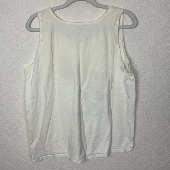 Vintage 90s Walt Disney World Mickey Mouse Cutoff Tank Shirt Sleeveless Large - Picture 7 of 7